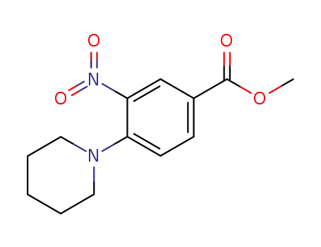 Methyl 3-nitro-4-piperidin-1-ylbenzoate