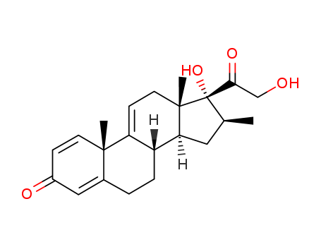 17,21-dihydroxy-16beta-methylpregna-1,4,9(11)-triene-3,20-dione CAS No.13504-15-9