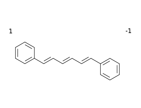 Molecular Structure of 118493-17-7 (all-trans-1,6-Diphenyl-1,3,5-hexatriene radical anion)