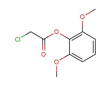 Molecular Structure of 1440-81-9 (2,6-dimethoxyphenyl chloroacetate)