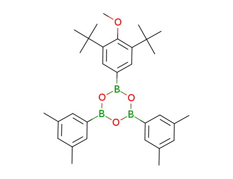 C<sub>31</sub>H<sub>41</sub>B<sub>3</sub>O<sub>4</sub>