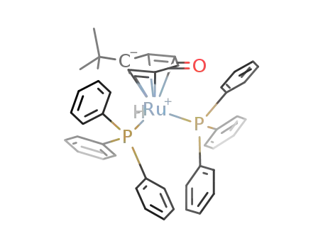 RuH(η5-4-tert-butylphenoxide)(PPh3)2