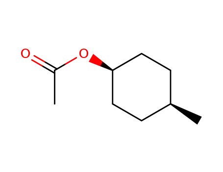 Molecular Structure of 13332-20-2 (cis-4-methylcyclohexyl acetate)