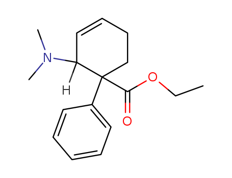 3-Cyclohexene-1-carboxylicacid, 2-(dimethylamino)-1-phenyl-, ethyl ester