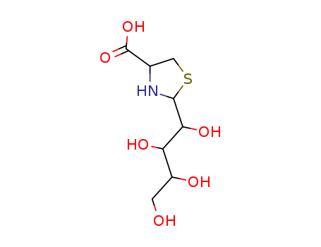 4-Thiazolidinecarboxylicacid, 2-(1,2,3,4-tetrahydroxybutyl)-