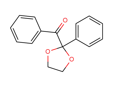 Molecular Structure of 6252-00-2 (phenyl-(2-phenyl-1,3-dioxolan-2-yl)methanone)