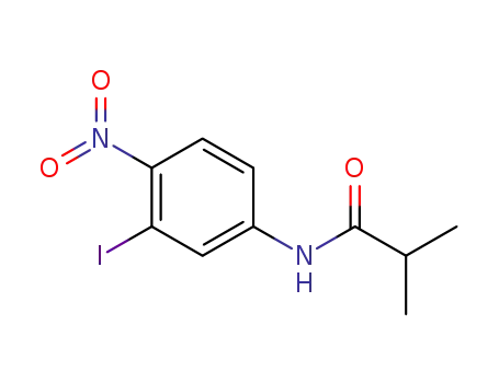 Molecular Structure of 1456616-25-3 (N-(3-iodo-4-nitrophenyl)isobutyramide)