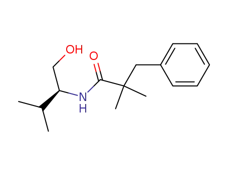 <i>N</i>-(1-hydroxymethyl-2-methyl-propyl)-2,2-dimethyl-3-phenyl-propionamide