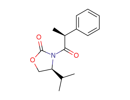 2-Oxazolidinone, 4-(1-methylethyl)-3-[(2S)-1-oxo-2-phenylpropyl]-, (4S)-
