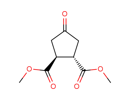 1,2-Cyclopentanedicarboxylic acid, 4-oxo-, dimethyl ester, (1S,2S)-