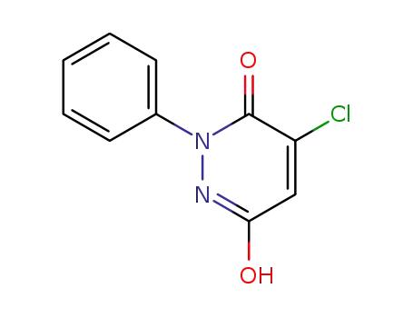 Molecular Structure of 1698-56-2 (5-chloro-1-phenyl-1,2-dihydropyridazine-3,6-dione)