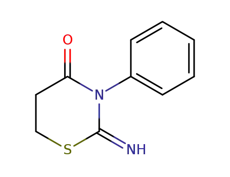 2-Imino-3-phenyl-1,3-thiazinan-4-one