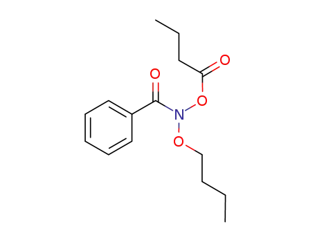 N-butanoyloxy-N-butoxy-benzamide