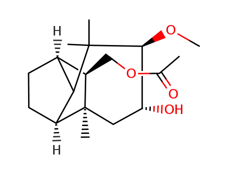 Acetic acid (1R,3aS,4S,6R,7R,9R)-6-hydroxy-7-methoxy-4,8,8-trimethyl-decahydro-1,4-methano-azulen-9-ylmethyl ester