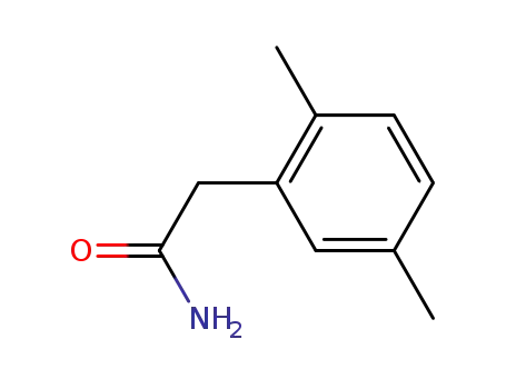 Molecular Structure of 58357-83-8 ((2,5-dimethyl-phenyl)-acetic acid amide)