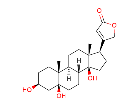 (3beta,5beta)-3,5,14-trihydroxycard-20(22)-enolide