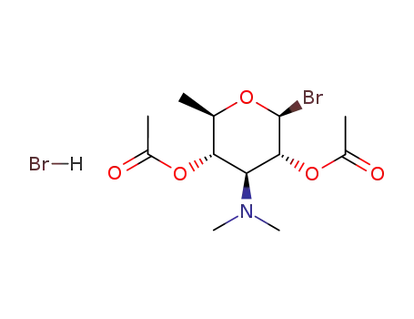 1-α-bromo-2,4-diacetyl-mycaminose hydrobromide
