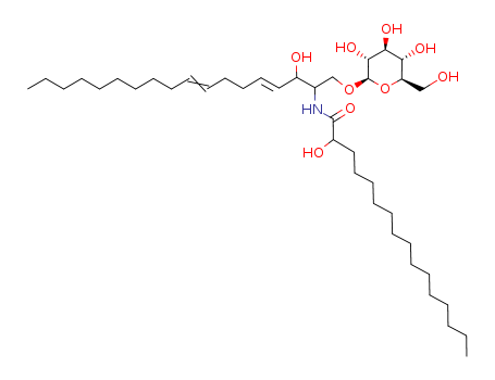 Hexadecanamide,N-[(1S,2R,3E,7Z)-1-[(b-D-glucopyranosyloxy)methyl]-2-hydroxy-3,7-heptadecadien-1-yl]-2-hydroxy-,(2R)-