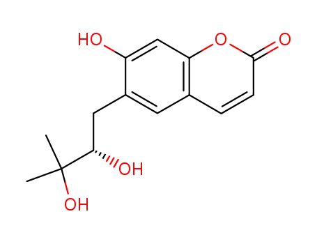 6-[(S)-2,3-디하이드록시-3-메틸부틸]-7-하이드록시쿠마린