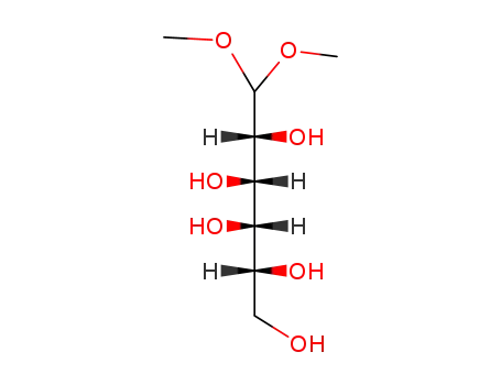 Molecular Structure of 1824-95-9 (<i>D</i>-galactose dimethyl acetal)