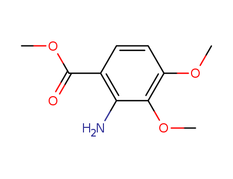 Benzoic acid, 2-amino-3,4-dimethoxy-, methyl ester