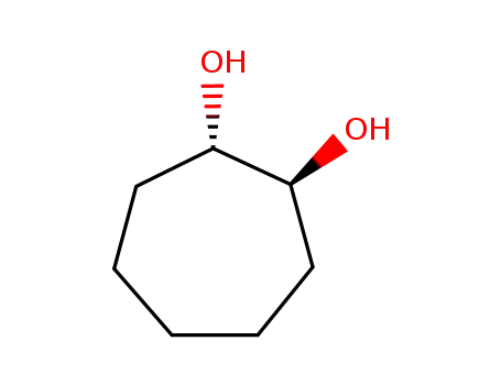 Molecular Structure of 90970-69-7 (rac-Cycloheptane-1β*,2α*-diol)
