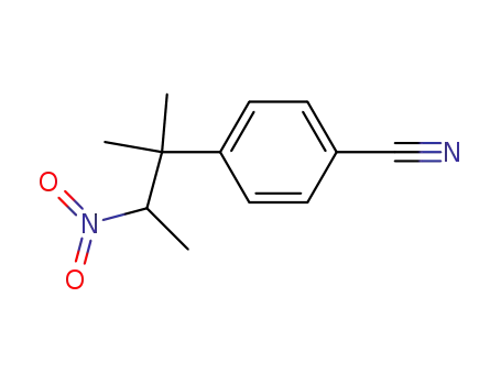 Benzonitrile, 4-(1,1-dimethyl-2-nitropropyl)-