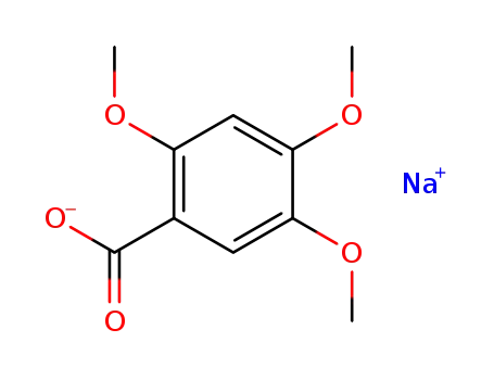 Molecular Structure of 83813-98-3 (sodium 2,4,5-trimethoxybenzoate)