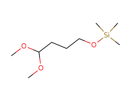 Molecular Structure of 70325-85-8 ((4,4-Dimethoxy-butoxy)-trimethyl-silane)