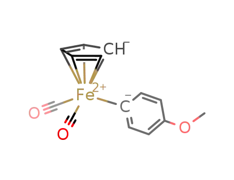 dicarbonylcyclopentadienyl(p-methoxyphenyl)iron