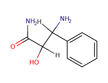 Molecular Structure of 151310-06-4 (2-hydroxy-3-amino-3-phenylpropionamide)