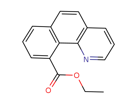 Molecular Structure of 1015758-32-3 (ethyl benzo[h]quinoline-10-carboxylate)