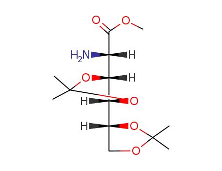 methyl 3,4;5,6-di-O-isopropylidene-2-amino-2-deoxy-D-mannate
