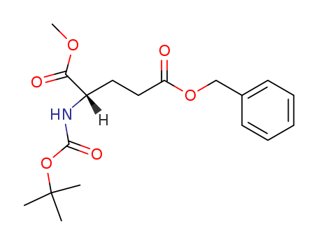 L-Glutamic acid,N-[(1,1-dimethylethoxy)carbonyl]-, 1-methyl 5-(phenylmethyl) ester