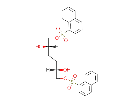 (2S,5S)-1,6-bis<(1-naphthylsulfonyl)oxy>-2,5-hexanediol
