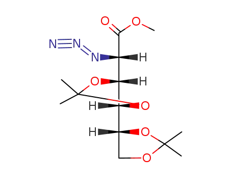 methyl 2-azido-2-deoxy-3,4:5,6-di-O-isopropylidene-D-mannonate