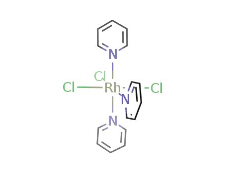 Molecular Structure of 15617-30-8 (Rhodium,trichlorotris(pyridine)-)