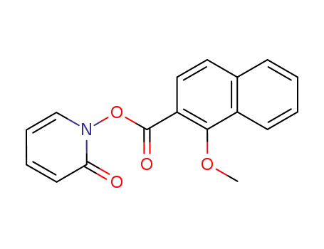2(1H)-Pyridinone, 1-[[(1-methoxy-2-naphthalenyl)carbonyl]oxy]-