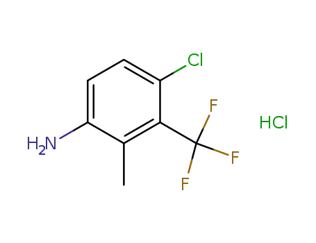 4-Chloro-2-methyl-3-(trifluoromethyl)aniline hydrochloride