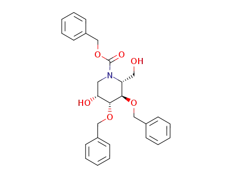 3,4-di-O-benzyl-1,5-dideoxy-1,5-imino-D-mannitol
