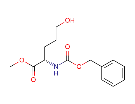 methyl (2S)-2-[N-(benzyloxycarbonyl)amino]-5-(hydroxy)pentanoate