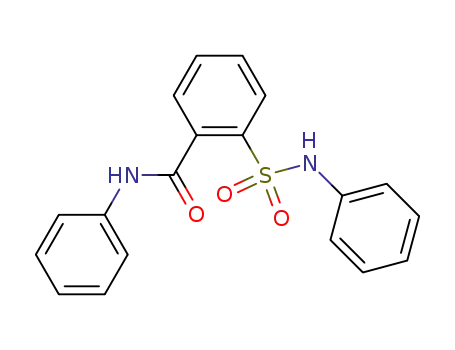 Molecular Structure of 19298-38-5 (Benzamide, N-phenyl-2-[(phenylamino)sulfonyl]-)