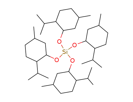 Molecular Structure of 18888-09-0 (tetramenthol, tetraester with silicic acid)