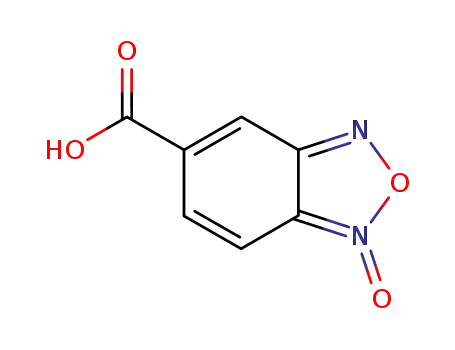 Molecular Structure of 6086-24-4 (BENZOFUROXAN-5-CARBOXYLIC ACID)