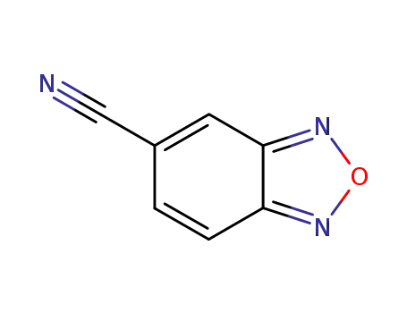 Molecular Structure of 54286-62-3 (2,1,3-Benzoxadiazole-5-carbonitrile)