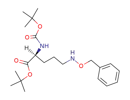 (S)-5-Benzyloxyamino-2-tert-butoxycarbonylamino-pentanoic acid tert-butyl ester