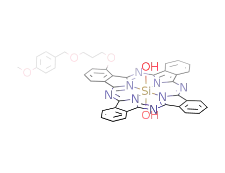 C<sub>43</sub>H<sub>32</sub>N<sub>8</sub>O<sub>5</sub>Si