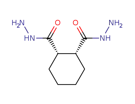 Molecular Structure of 18886-70-9 (<i>cis</i>-cyclohexane-1,2-dicarboxylic acid dihydrazide)