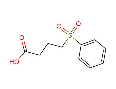Molecular Structure of 6178-52-5 (4-BENZENESULFONYL-BUTYRIC ACID)