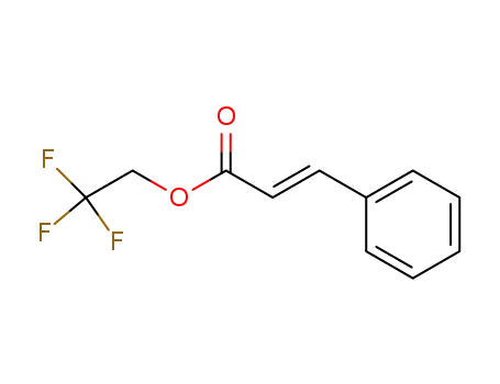 Molecular Structure of 80054-97-3 ((E)-3-phenyl-2-propenoic acid 2,2,2-trifluoroethyl ester)